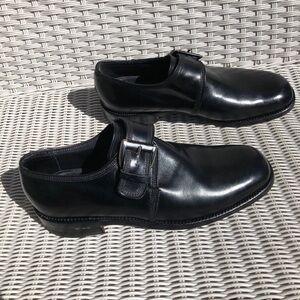 Florsheim Imperial Leather Monk Strap Oxford Shoes